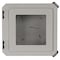 Wiegmann Quick Release Padlock Latch Electrical Enclosures, 8 in H, 4 in D, 6 in W, 4X, Fiberglass HW-80604CHQRW - alternate 3